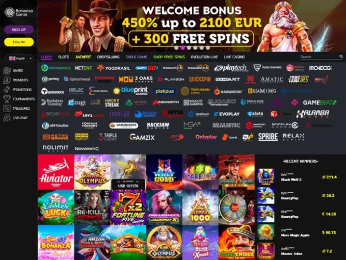 BonanzaGame Casino - Świetna Zabawa i Wielkie Wygrane BonanzaGame Casino - Świetna Zabawa i Wielkie Wygrane